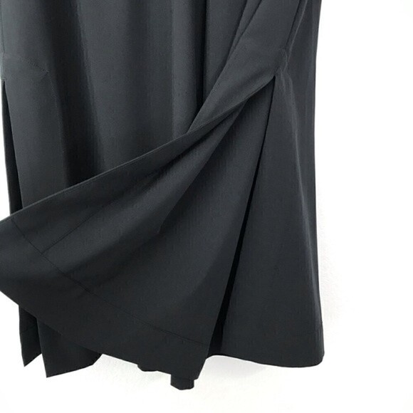 Soft Surroundings Go Lively Slit Hem Cropped Wide Leg High Waist Athletic Pants - Picture 10 of 12